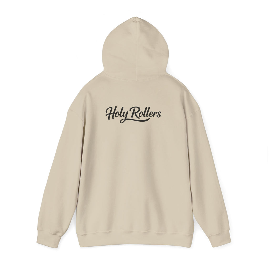 Holy Rollers Christian apparel thumbnail: Holy Rollers faith walking design Hoodie | How We Roll gospel sweatshirt