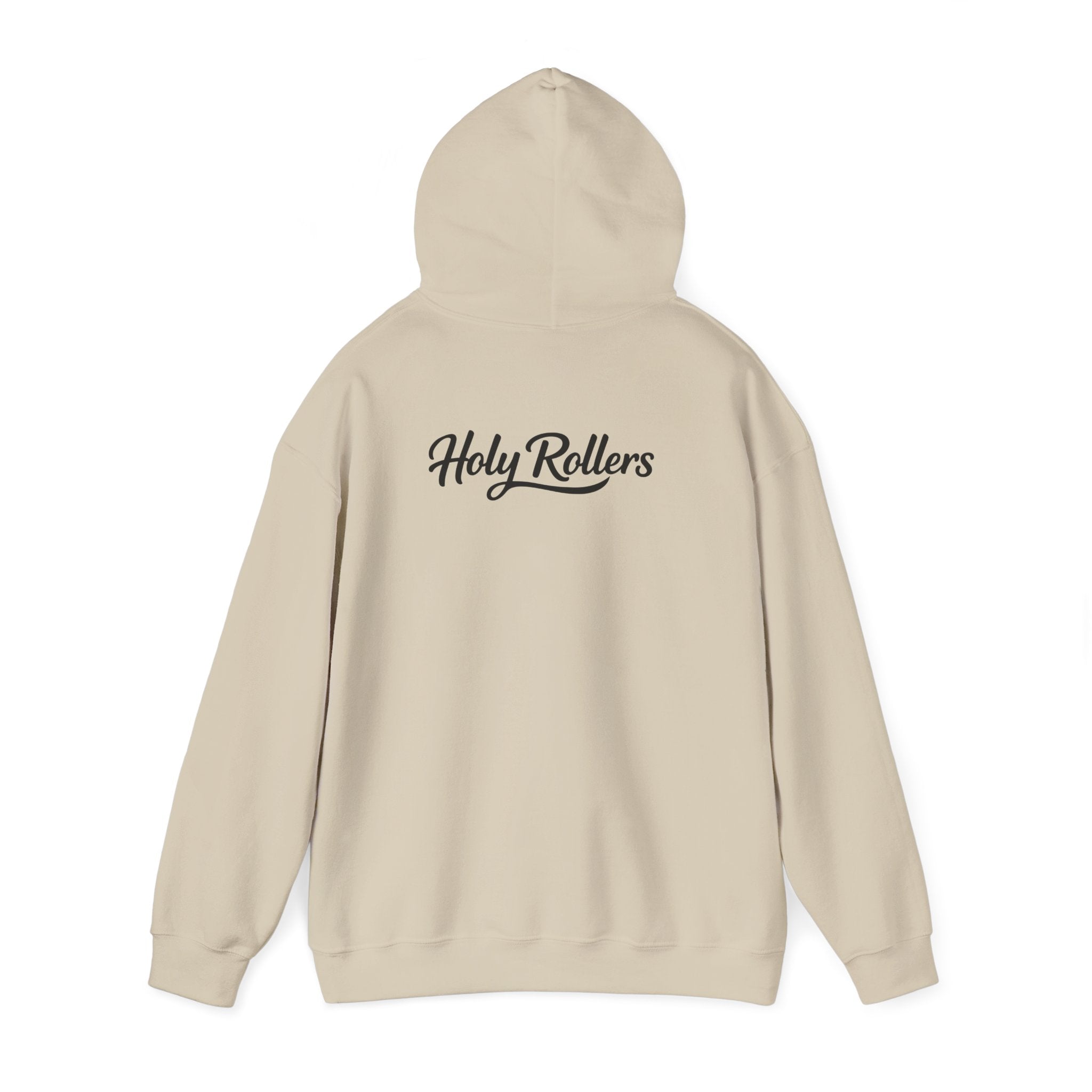 Holy Rollers Christian apparel: Holy Rollers faith walking design Hoodie | How We Roll gospel sweatshirt