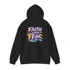 Faith Over Fear Hoodie — Holy Rollers Inspirational Pullover