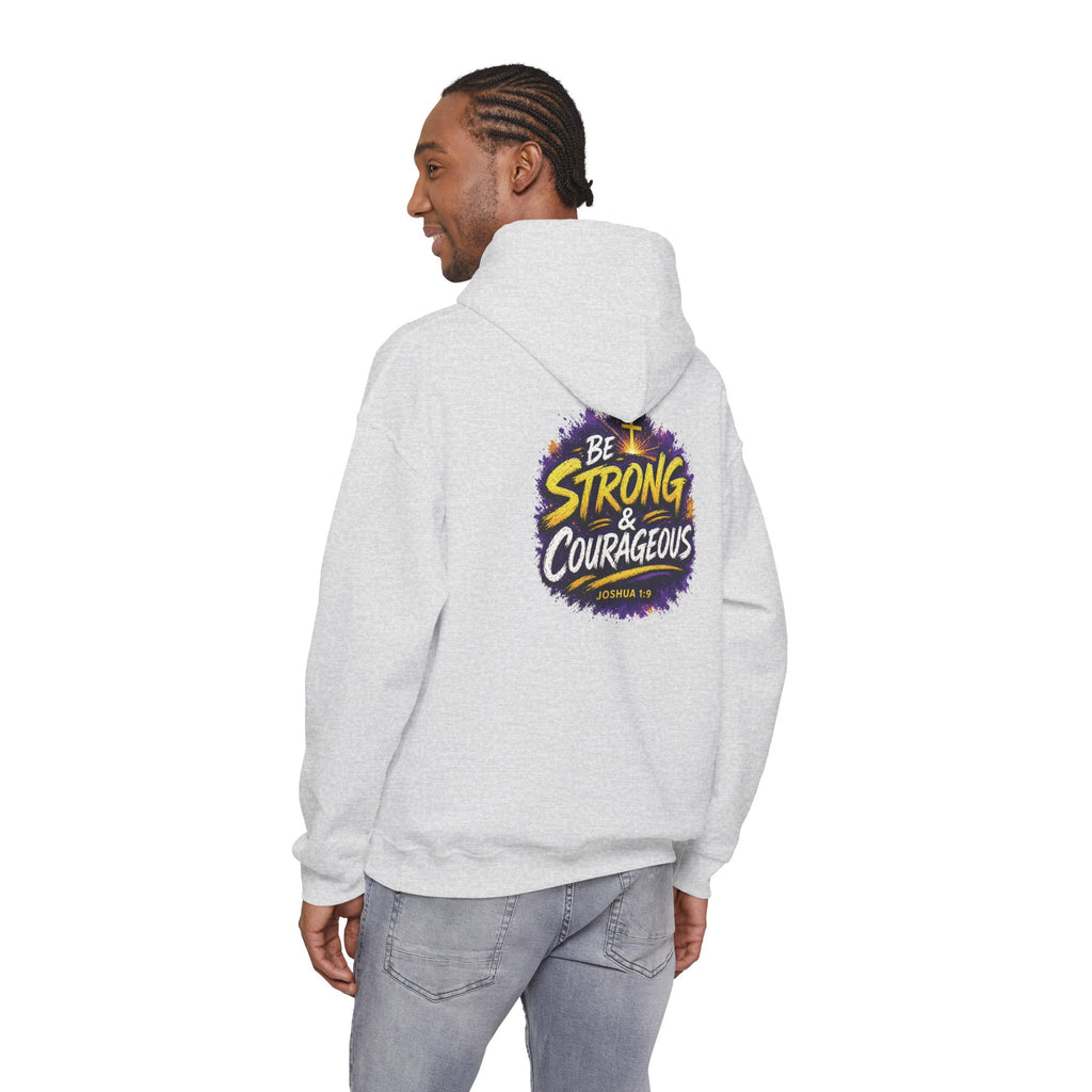 Holy Rollers Christian apparel thumbnail: Copy of  Holy Rollers Hoodie | Be Strong and Courageous