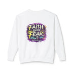 Holy Rollers Cross logo sweatshirt | Faith Over Fear graphic sweatshirt