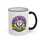 Holy Roller Howlbat Logo Mug | Accent Rim & Handle