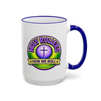 Copy of Holy Roller Howlbat Logo Mug | Accent Rim & Handle