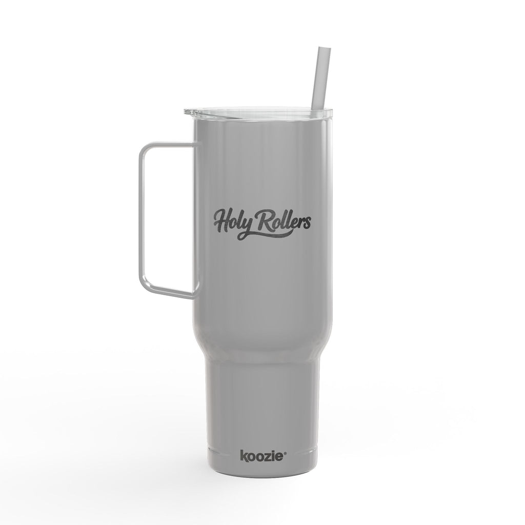 Holy Rollers Christian apparel thumbnail: Holy Reign Script Logo Tumbler | 40oz Insulated Travel Mug