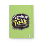Walk by Faith Hardcover Journal | Holy Rollers How We Roll Notebook