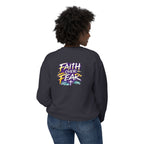 Holy Rollers Cross logo sweatshirt | Faith Over Fear graphic sweatshirt