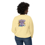 Holy Rollers Cross logo sweatshirt | Faith Over Fear graphic sweatshirt