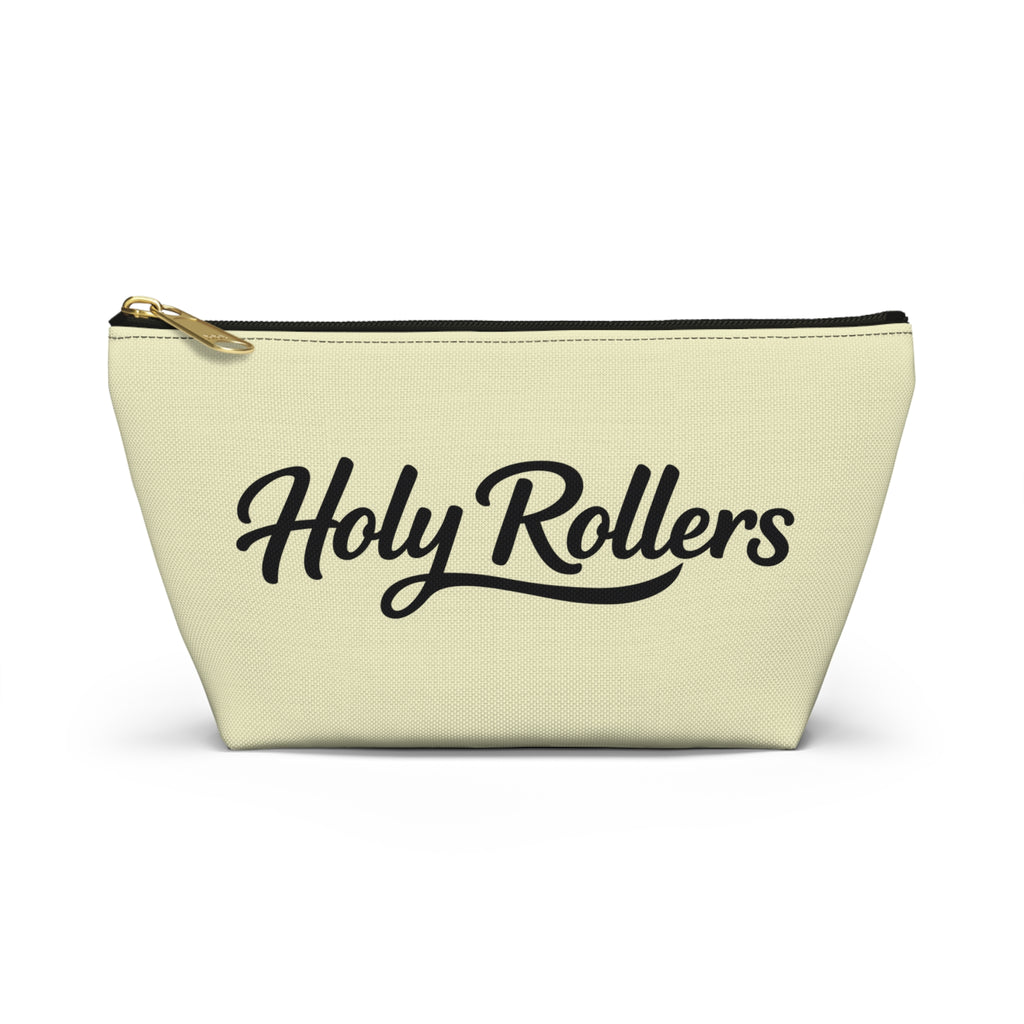 Holy Rollers Christian apparel thumbnail: Grace Upon Grace Accessory Pouch — 'Holy Rollers' Christian Makeup & Travel Bag