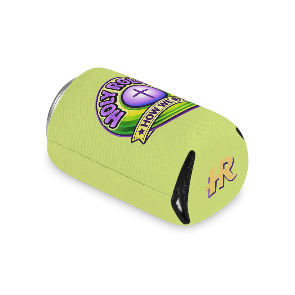 Holy Rollers Christian apparel thumbnail: Christian Can Cooler — “Holy Rollers” & “Rolling in His Promises” Can Koozie